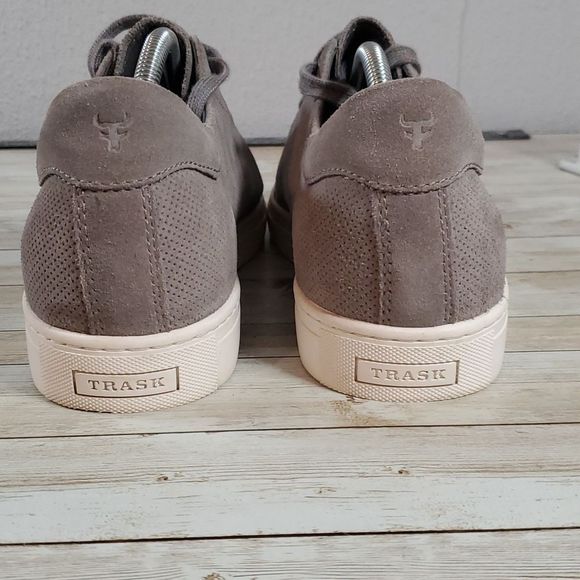 Trask Alder Perforated in Grey Gray Suede Size‎ 9½ - Picture 3 of 8